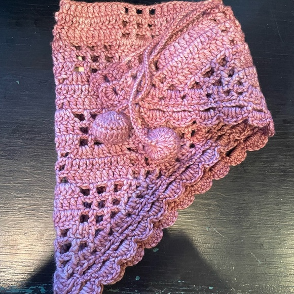 Misha And Puff Accessories - NWOT Misha & Puff Kerchief in Antique Rose